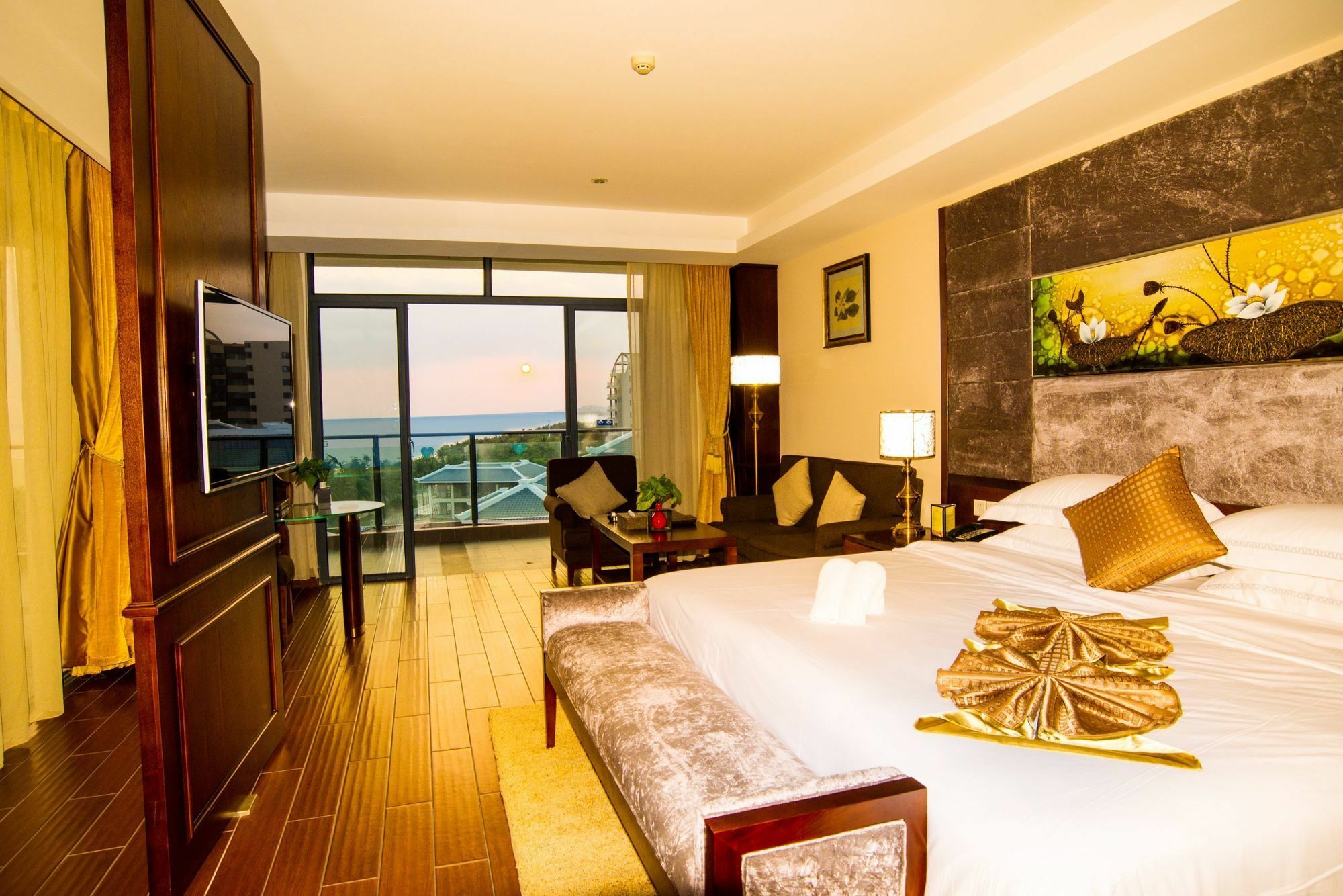 Sisuo Seaview Hotel Szanja Kültér fotó